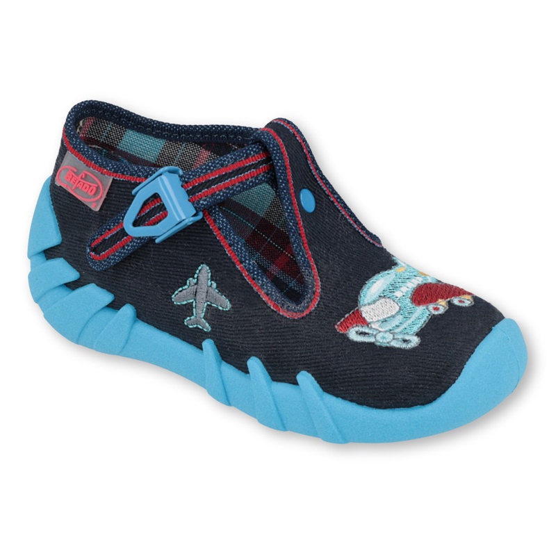Scarpe per bambini Befado 110P404 rosso blu navy blu