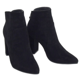Stivali neri con tacco alto WS006 Nero