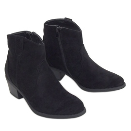 Nero Stivali tacco basso nero 99-63 Nero