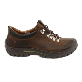 Scarpe uomo marroni Riko 904 crazy cuoio marrone