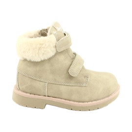 American Club ES54 travi in ​​velcro lt.beige