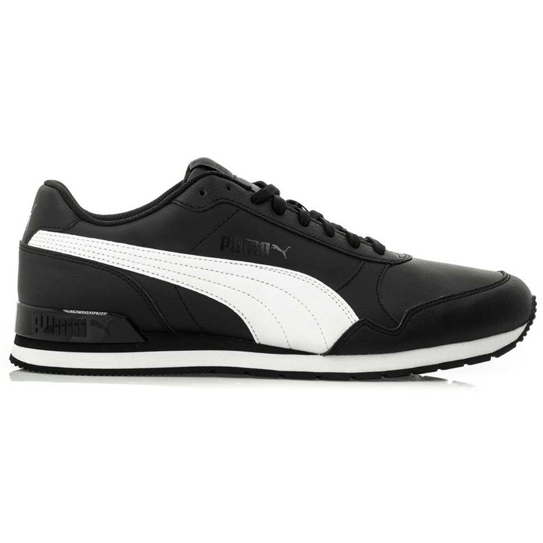 Scarpe da uomo Puma St Runner V2 Full L nere 365277 11 bianca nero