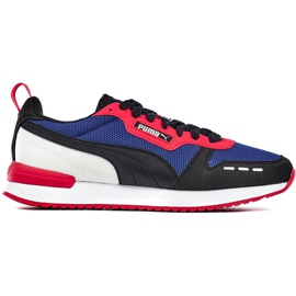 Scarpe da uomo Puma R78 blu navy-rosso-bianco-nero 373117 09 multicolore
