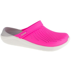 Zoccolo Crocs LiteRide 204592-6QV nero rosa