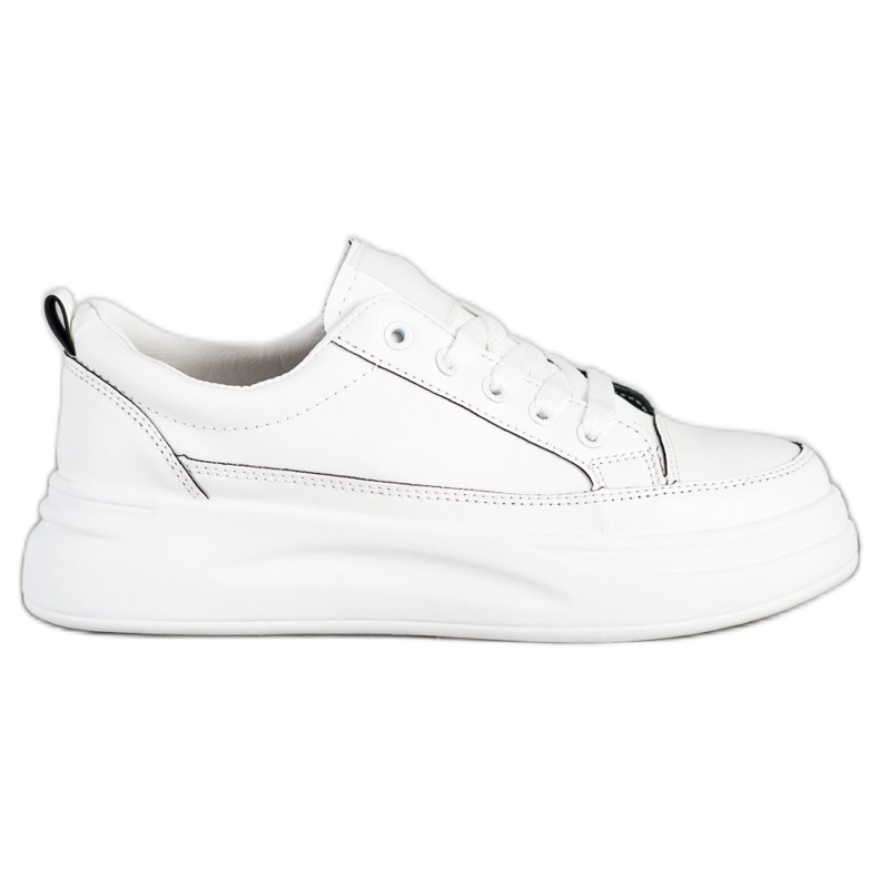 SHELOVET Scarpe sportive sulla piattaforma bianca