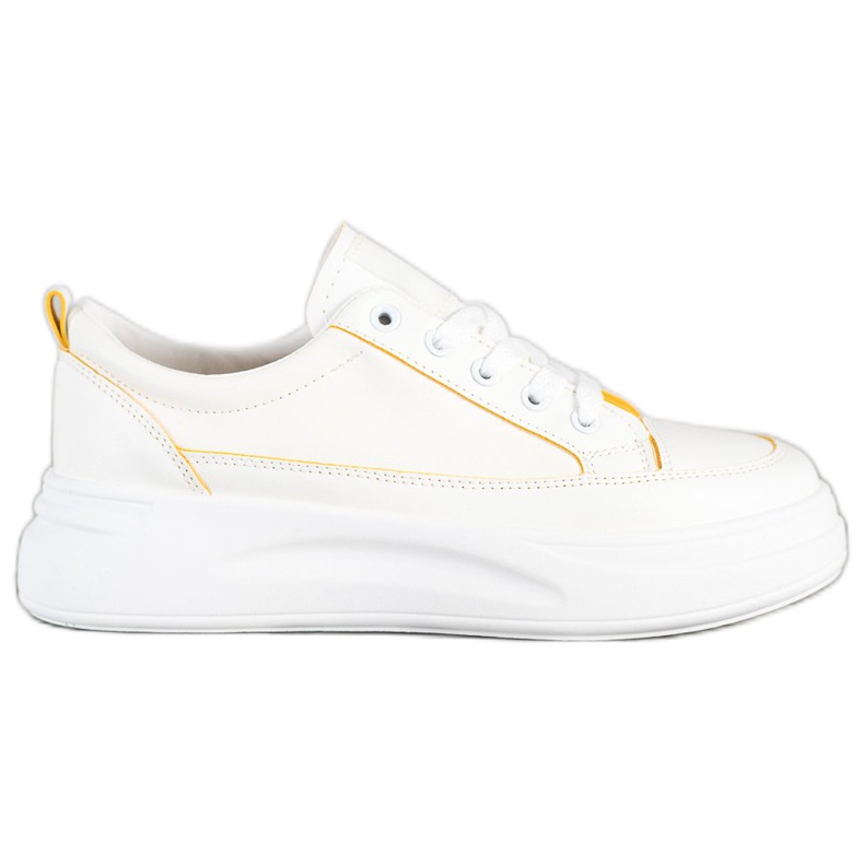 SHELOVET Scarpe sportive sulla piattaforma bianca