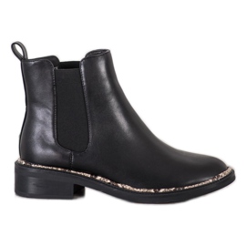 Goodin Stivaletti Chelsea slip-on nero