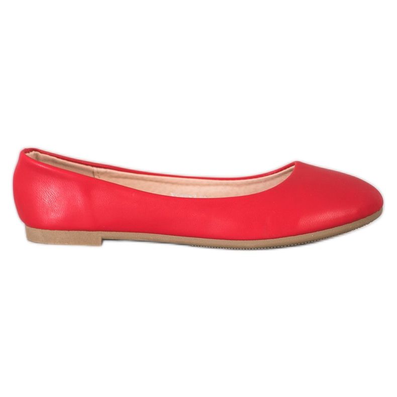 Diamantique Ballerine rosse rosso