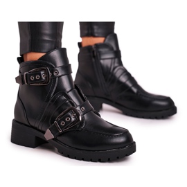 FS1 Stivali Da Donna Con Fibbie Warm Skadi Black nero