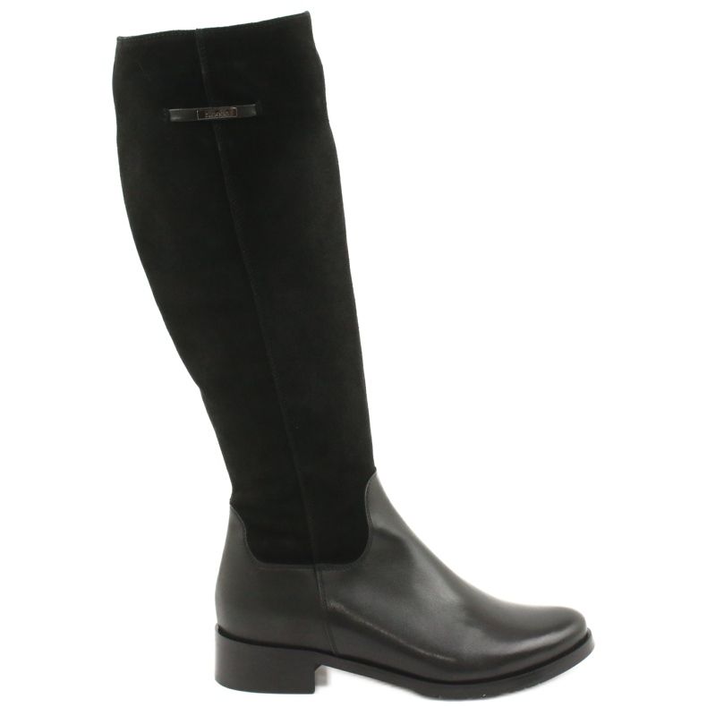 Arka Stivali neri in pelle femminile 7217 nero