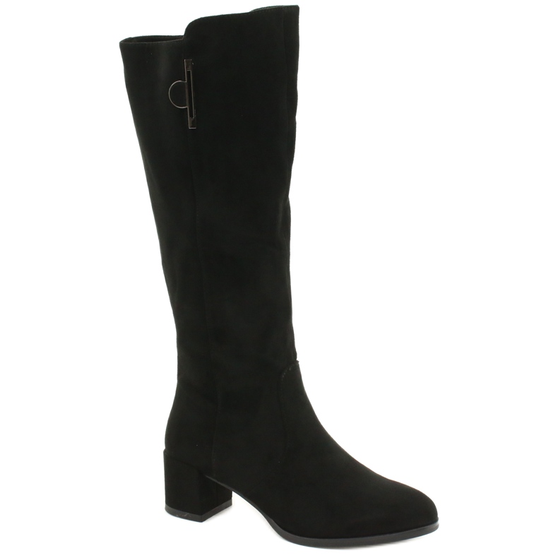 Stivali neri Sergio leone KZ277 nero