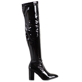 Seastar Stivali in lattice nero