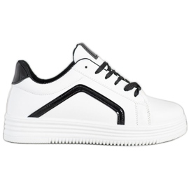SHELOVET Scarpe sportive alla moda bianco