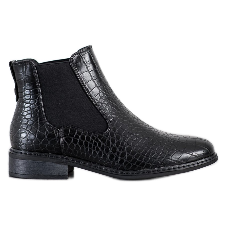 Goodin Stivaletti Chelsea Con Fantasia nero