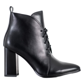 Goodin Eleganti stivali stringati nero
