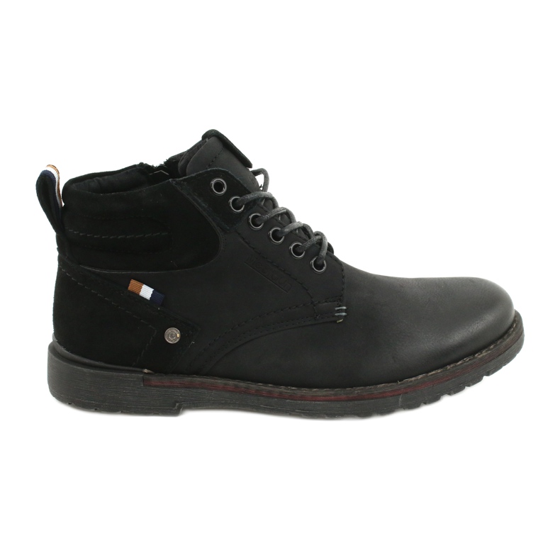McBraun Stivali ecologici neri di Eco-Men 20MN29-3131 nero