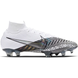 Nike Mercurial Superfly 7 Elite Mds Fg BQ5469 110 scarpe da calcio bianco bianco