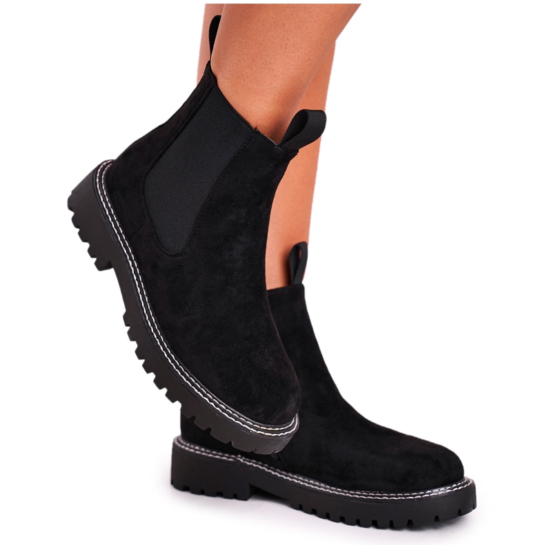 Ideal Stivaletti neri da donna Stivali Jodhpur Resist nero