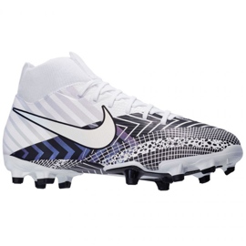 Scarpe da calcio Nike Mercurial Superfly 7 Academy Mds FG / MG Jr BQ5409-110 multicolore bianco
