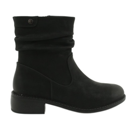 Stivali Neri Arruffati Sergio Leone BT529 nero