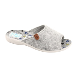 Pantofole in feltro Adanex 25494 grigio