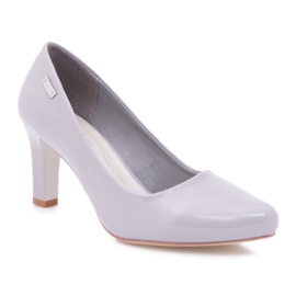 Décolleté da donna Sergio Leone Laccate Grigie Orsola grigio