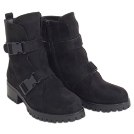 Stivali militari neri 0-358 Black nero