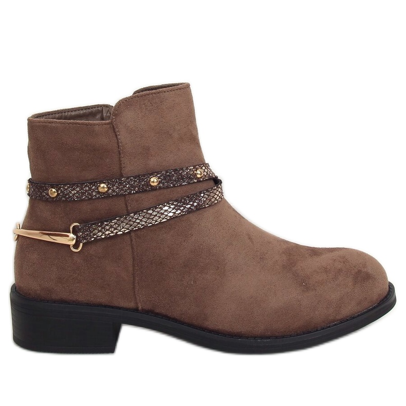 Stivali beige scuro da donna RQ332 Khaki