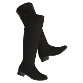 Stivali da donna neri W146-1 Black nero
