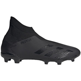 Scarpe da calcio Adidas Predator 20.3 Ll Fg nere EF1645 nero nero
