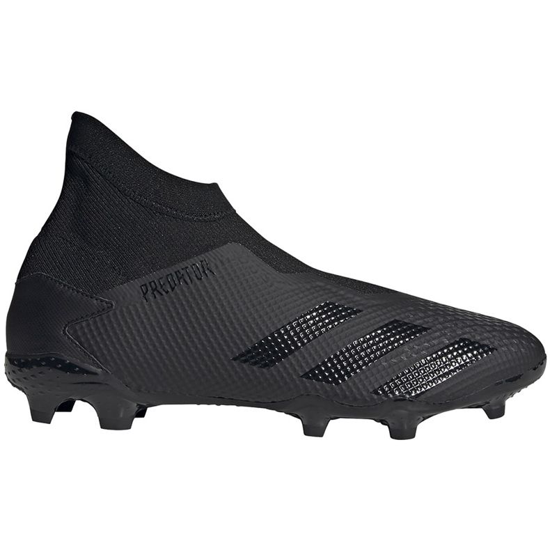 Scarpe da calcio Adidas Predator 20.3 Ll Fg nere EF1645 nero nero