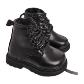 FRROCK Stivali caldi neri Ammy neri per bambini nero