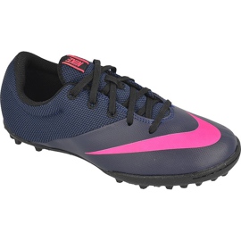 Scarpa Nike MercurialX Pro Jr Tf 725239-446 marina multicolore