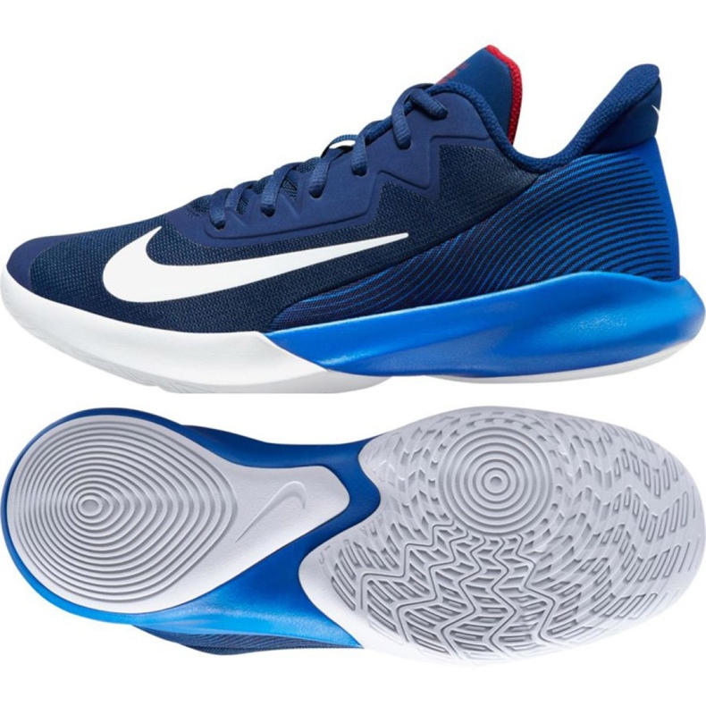 Nike Precision Iv M CK1069-400 scarpe blu blu