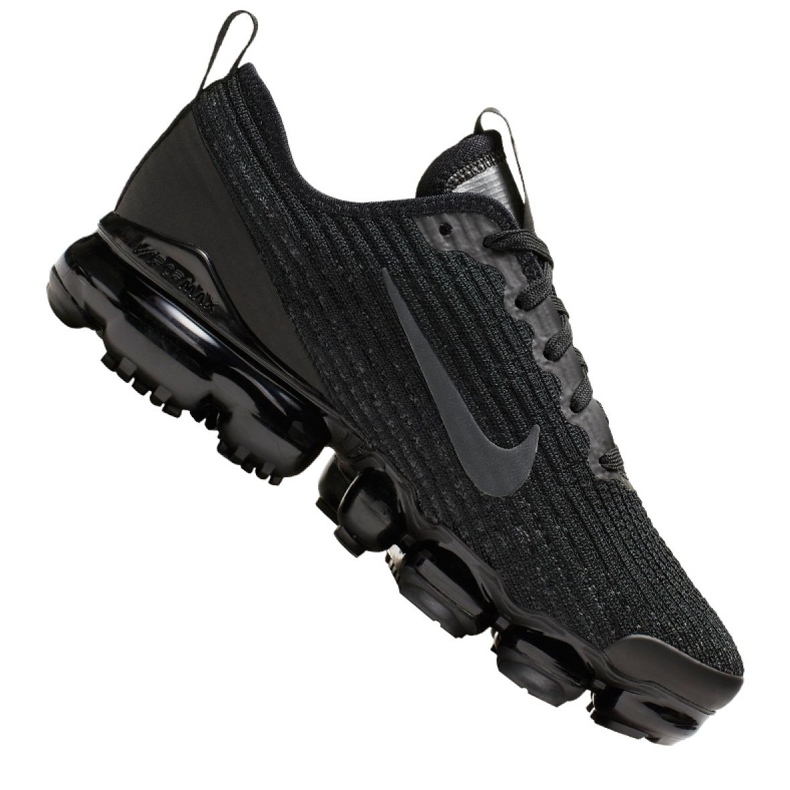 Nike Air Vapormax Flyknit 3 Jr BQ5238-001 scarpa nero grigio