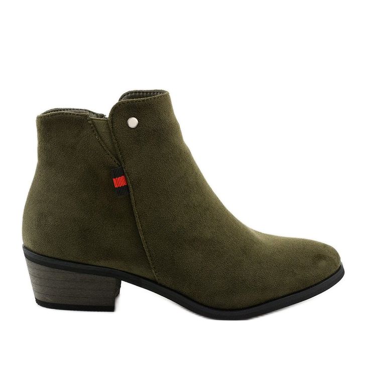 Stivaletti bassi verdi 20Y8039-11 verde