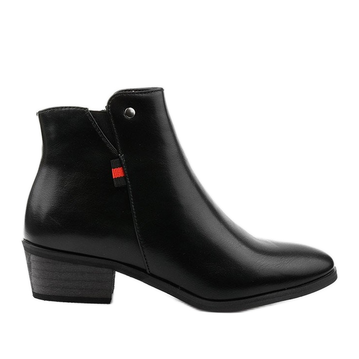 Stivaletti bassi neri 20Y8039-1P nero