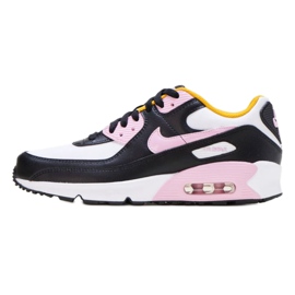 Nike Air Max 90 Ltr Jr CD6864-007 scarpa bianco nero rosa