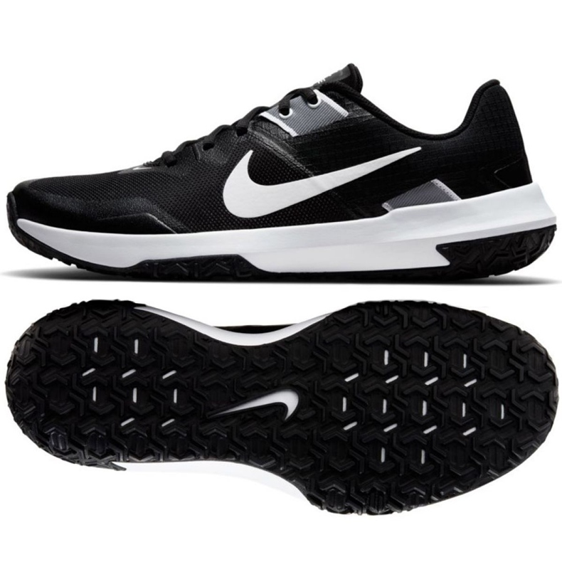 Nike Varsity Compete Tr 3 M CJ0813-001 scarpe bianca nero grigio