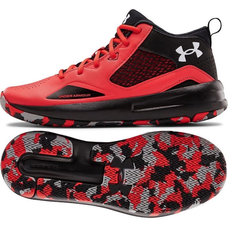 Under Armour Blocco sotto l'armatura 5 M 3023949-601 multicolore arance e rosse