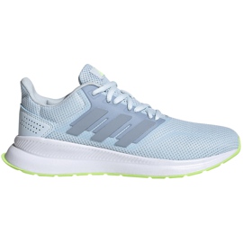 Scarpa da donna Adidas Runfalcon FW5144 blu verde