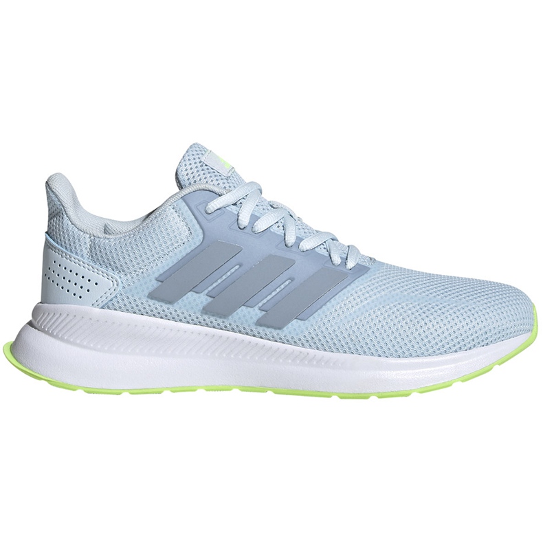 Scarpa da donna Adidas Runfalcon FW5144 blu verde