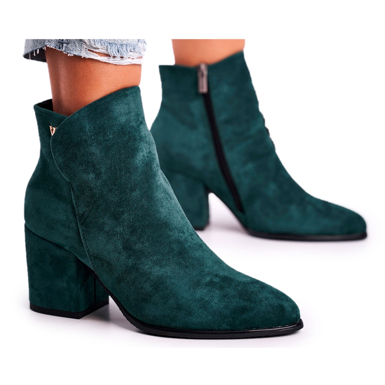 Vinceza Stivali da donna Warm Eco Suede Verde So Good