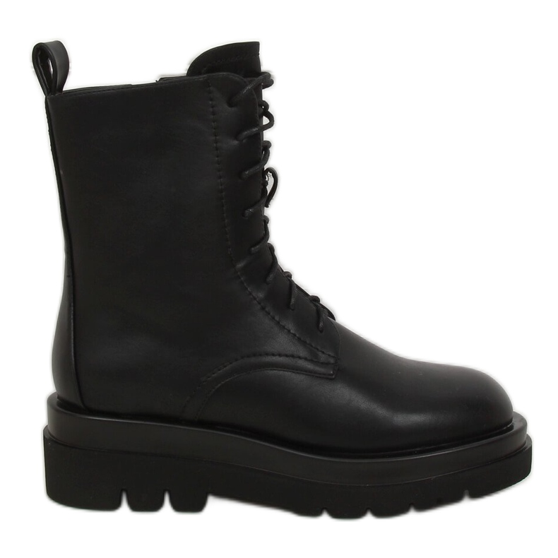 Nero RB85 Scarpe nere con suola alta