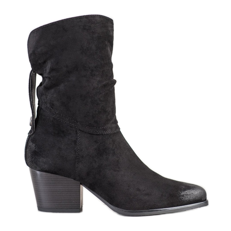Vinceza Cowgirl nere alte nero