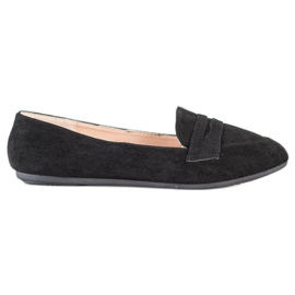 SHELOVET Mocassini neri nero