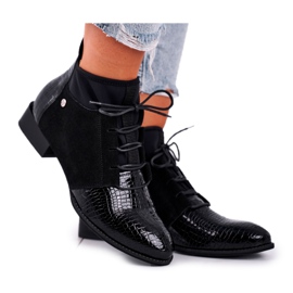 Stivali Donna Pelle Maciejka Nero 04744-20