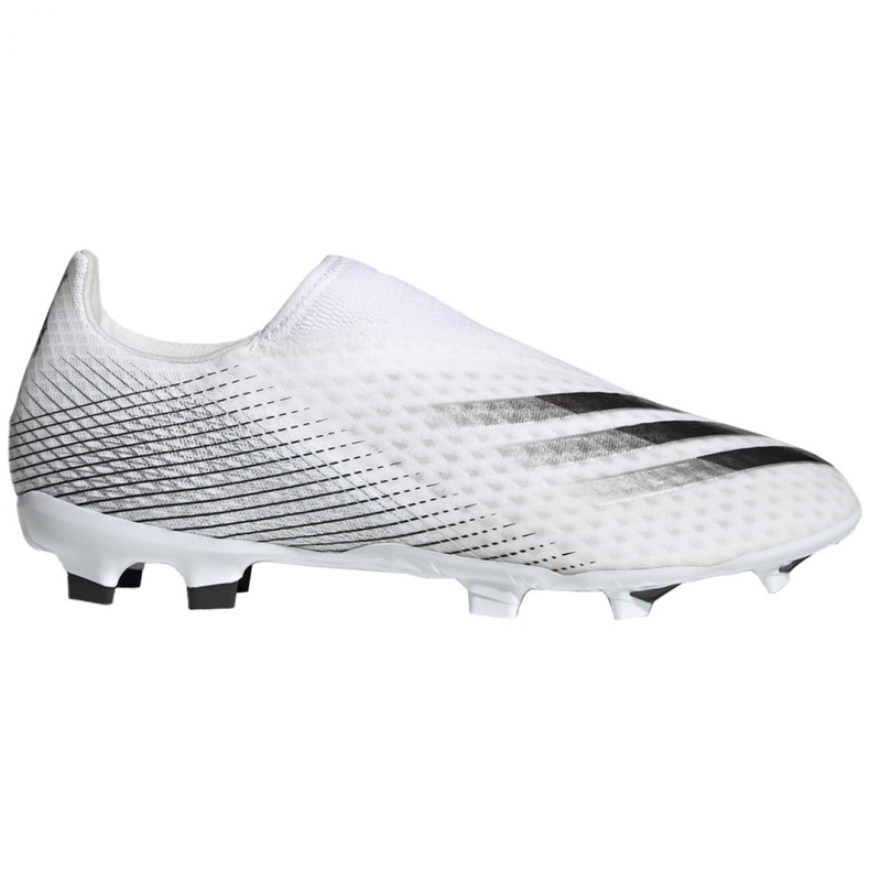 Scarpe da calcio Adidas X Ghosted.3 Ll Fg M EG8165 multicolore bianca