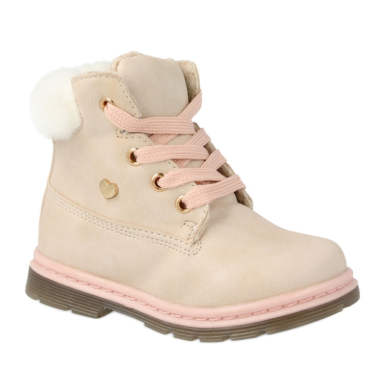 EVE Stivali Trappers Warm Bambini Beige Maestro
