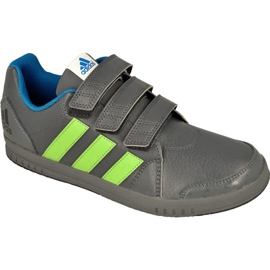 Adidas Lk Trainer 7 Cf Jr AQ3713 scarpe blu navy